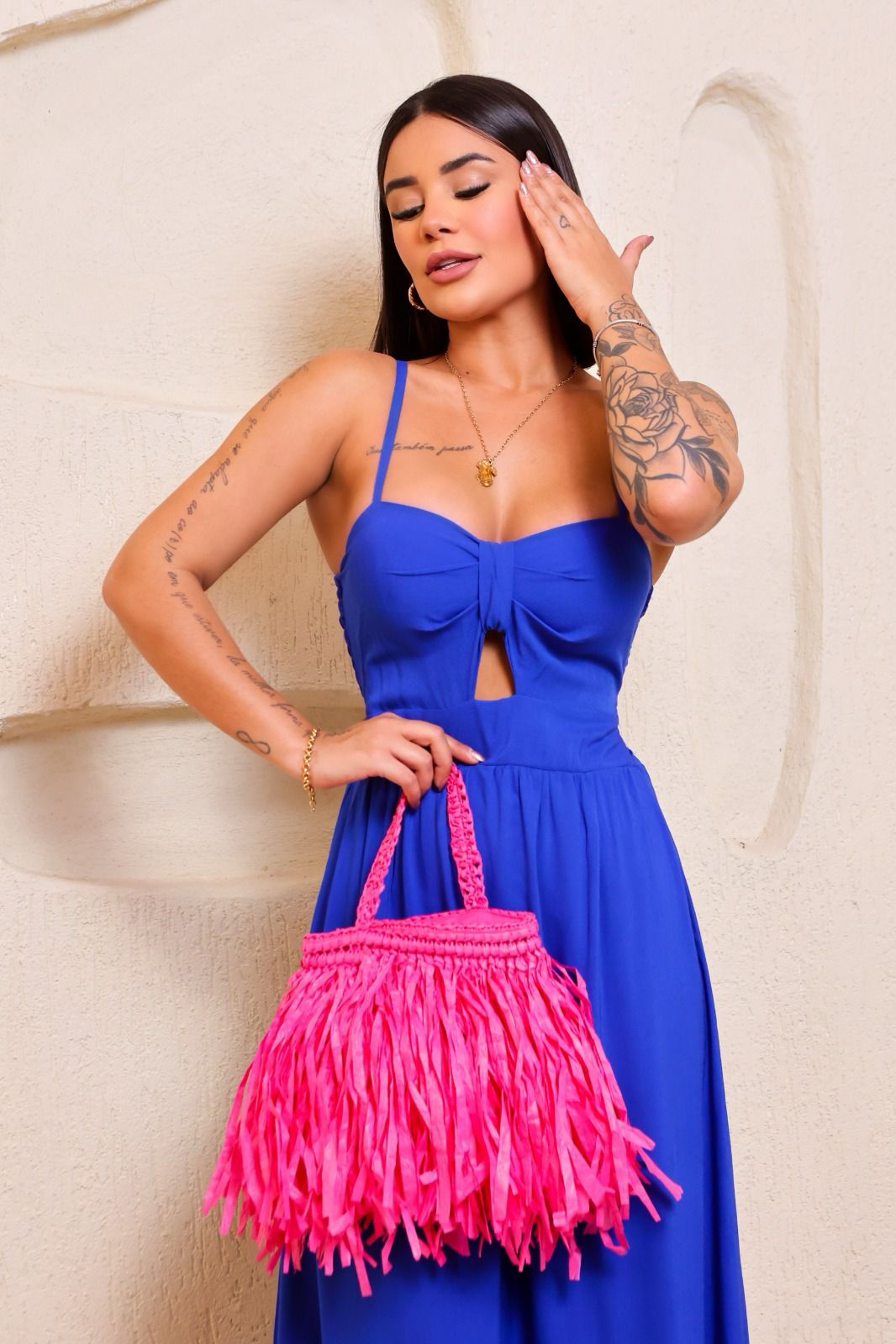 Vestido Azul Bic